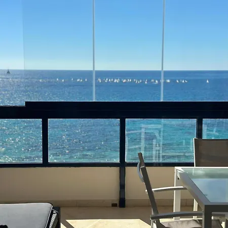 Nuevo Costa Blanca 7b Frontal Penon & Sea View First Line Arenal Apartment *