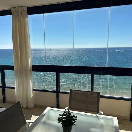 Nuevo Costa Blanca 7b Frontal Penon & Sea View First Line Arenal Apartment